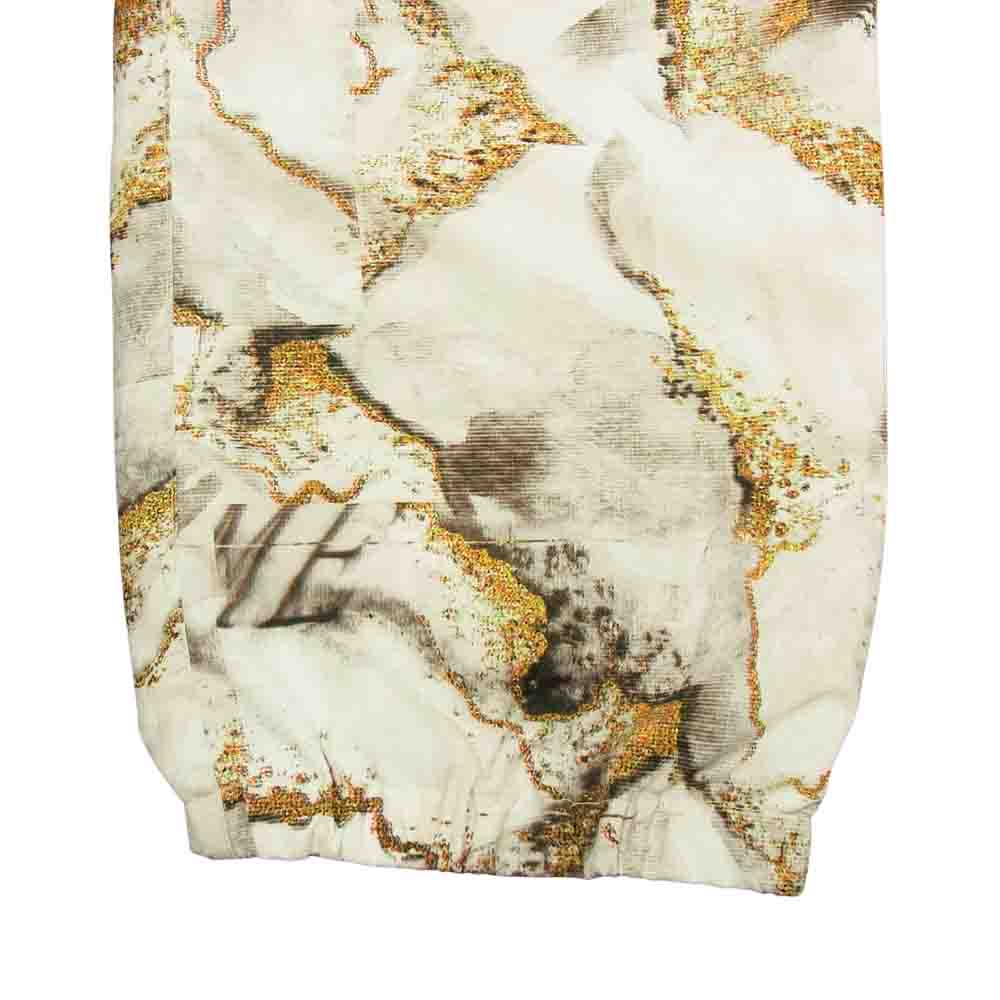 Supreme シュプリーム 20AW Marble Track Pant ナイロン トラック パンツ ホワイト系 S【中古】