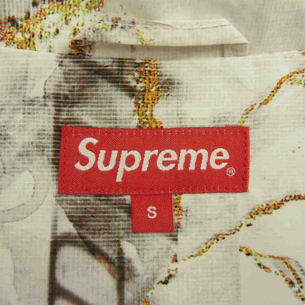 Supreme シュプリーム 20AW Marble Track Jacket マーブル トラック ジャケット ホワイト系 S【中古】