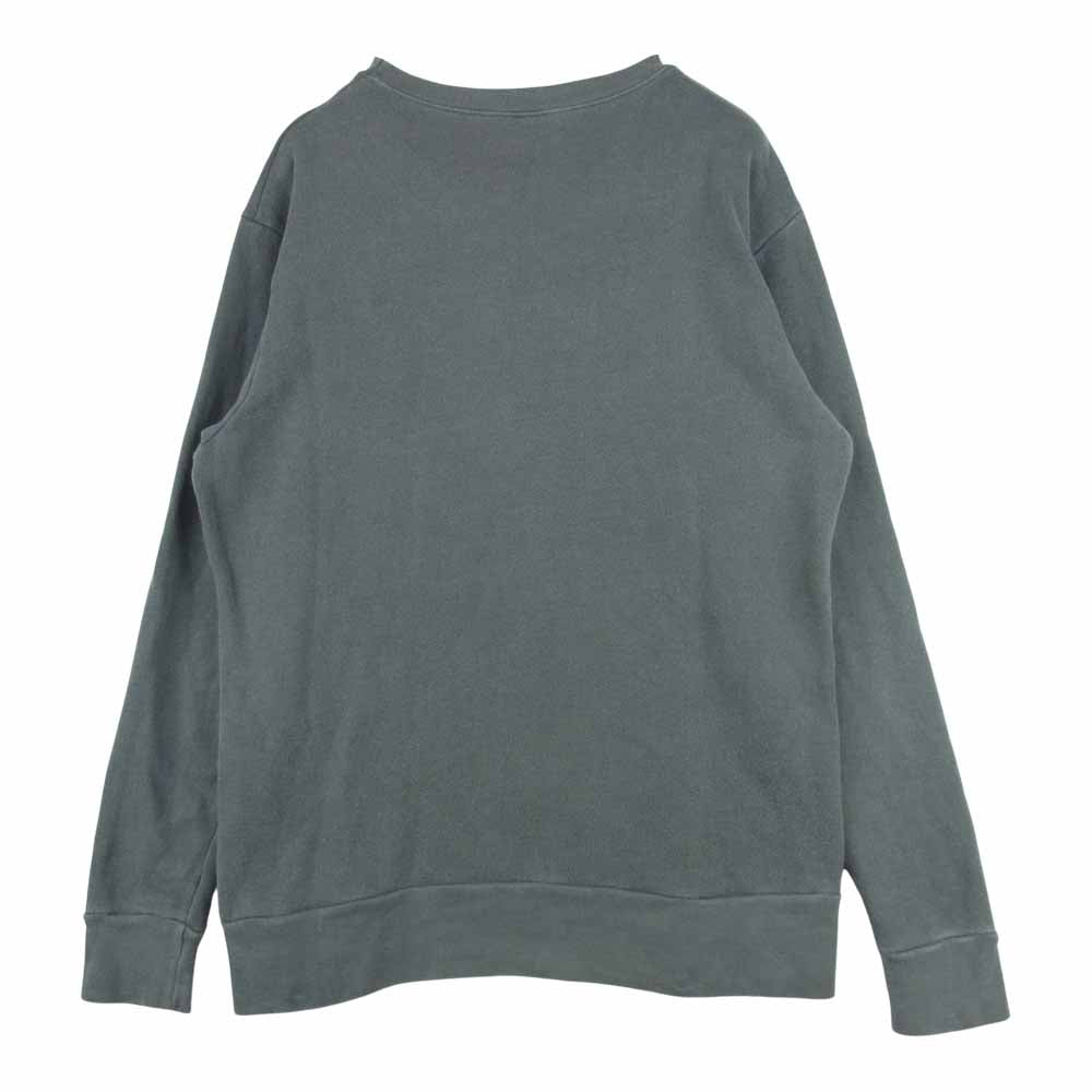 ベルバシーン ミッキー クルーネック スウェット コットン アメリカ製 グレー系 M【中古】