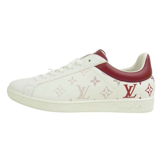LOUIS VUITTON ルイ・ヴィトン ルクセンブルグ スニーカー ホワイト系【極上美品】【中古】
