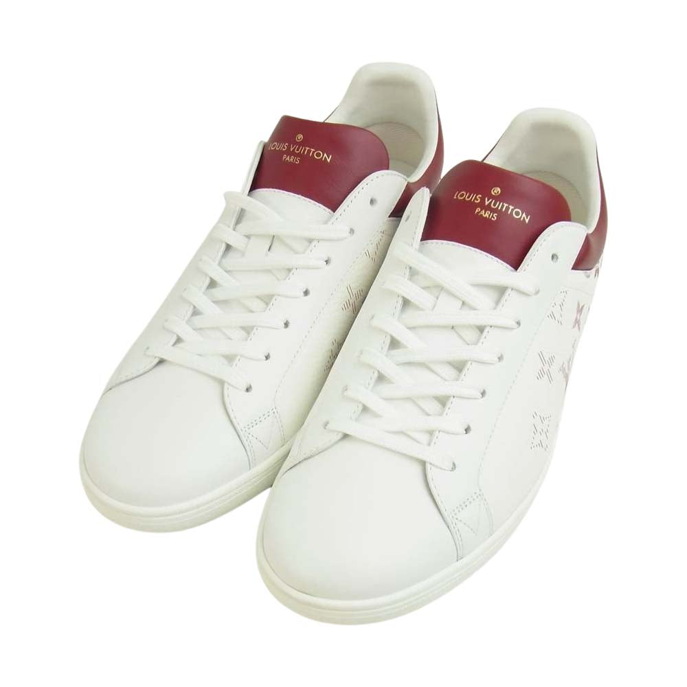 LOUIS VUITTON ルイ・ヴィトン ルクセンブルグ スニーカー ホワイト系【極上美品】【中古】
