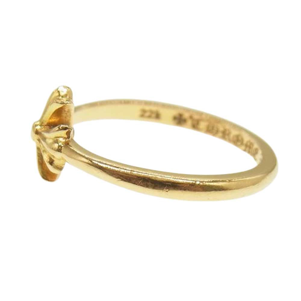 CHROME HEARTS クロムハーツ（原本有） 22K バブルガム CHプラス リング ゴールド系【中古】