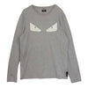 FENDI フェンディ 国内正規品 バグズ モンスター 長袖 Tシャツ グレー系 52【中古】