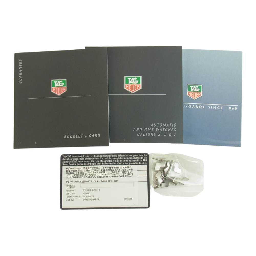 TAG HEUER タグホイヤー WJF2110 LINK リンク 自動巻 時計 シルバー系【中古】