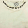 CHROME HEARTS クロムハーツ（原本無） スクロールラベル バックプリント ポケット付き 半袖Ｔシャツ ホワイト ホワイト系 M【中古】