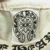 CHROME HEARTS クロムハーツ（原本無） スクロールラベル バックプリント ポケット付き 半袖Ｔシャツ ホワイト ホワイト系 M【中古】