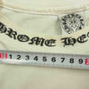 CHROME HEARTS クロムハーツ（原本無） スクロールラベル バックプリント ポケット付き 半袖Ｔシャツ ホワイト ホワイト系 M【中古】