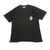 CHROME HEARTS クロムハーツ（原本無） ダガー ホースシュー プリント ポケット付き 半袖Ｔシャツ ブラック ブラック系 M【中古】