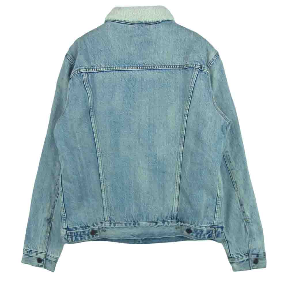 Levi's リーバイス PC9-16365-0049 TYPE 3 SHERPA TRUCKER FINE LINE シェルパ トラッカー ジャケット 裏ボア インディゴブルー系 S【中古】