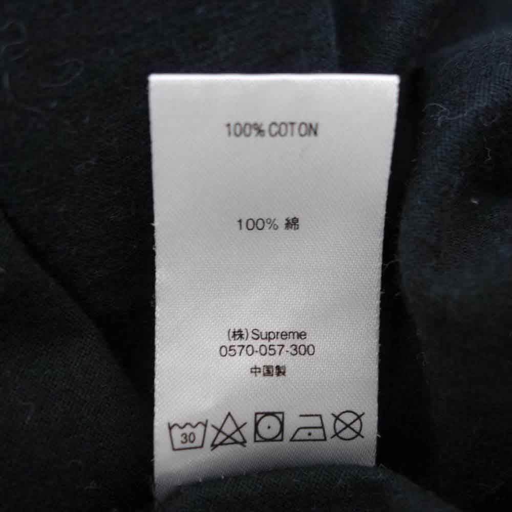 Supreme シュプリーム 20SS Signature S/S Top 筆記体 ロゴ Tシャツ 半袖 ブラック系 S【中古】