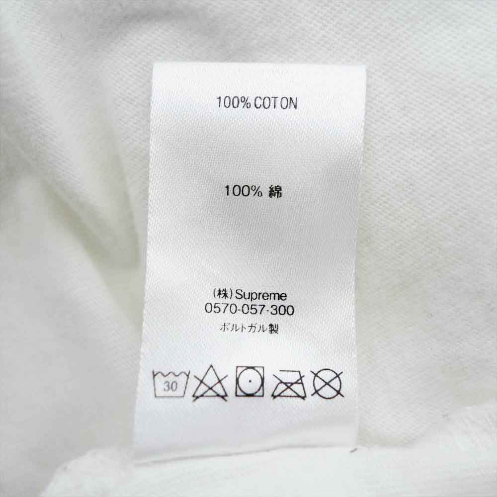 Supreme シュプリーム 20SS Intarsia Script S/S Top Tシャツ 半袖 ホワイト系 S【中古】