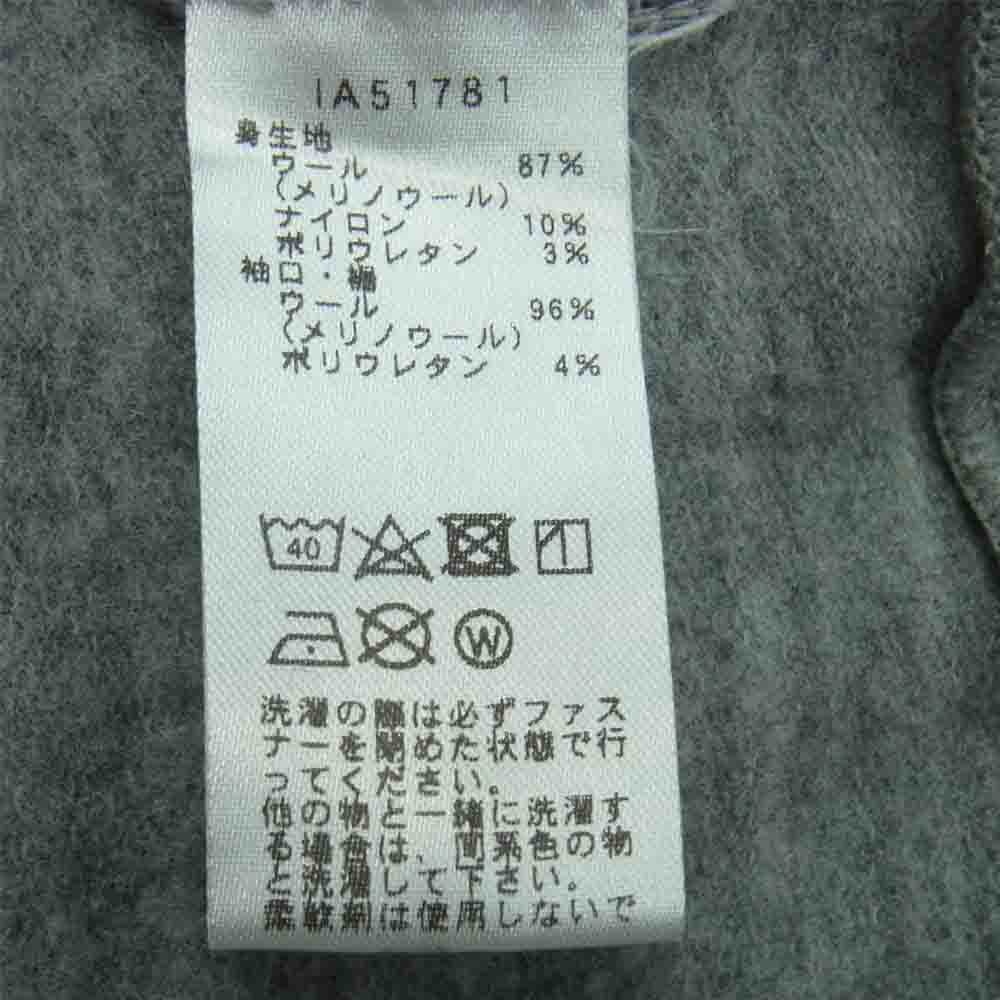 アイスブレーカー IA51781 REAL FLEECE PARKA リアル フリース パーカー ジャケット グレー系 S【中古】