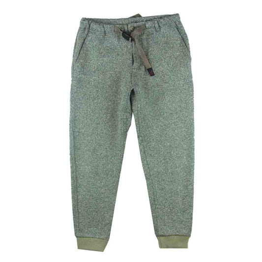 グラミチ GUP-18F016 Bonding Knit Fleece Narrow Rib Pants ボンディング ニットフリース ナロー リブ パンツ グレー系 M【中古】