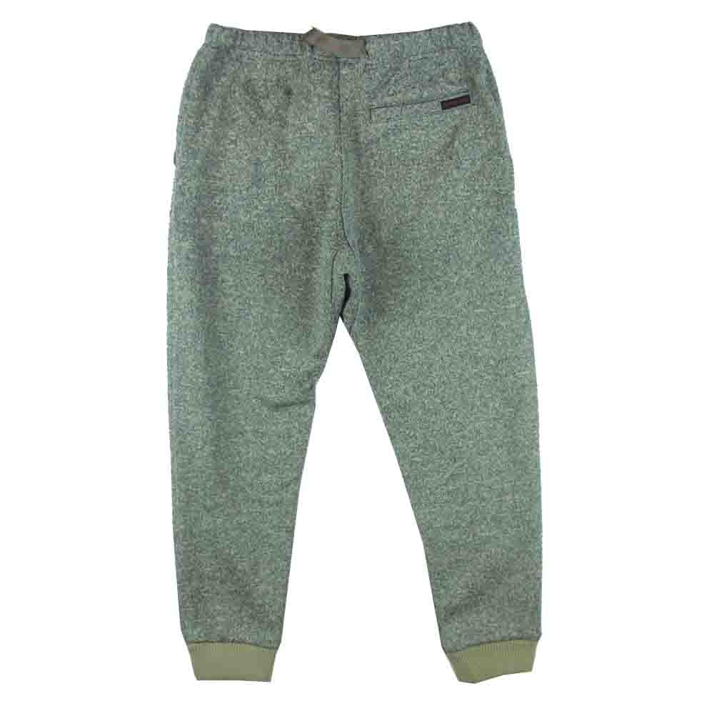 グラミチ GUP-18F016 Bonding Knit Fleece Narrow Rib Pants ボンディング ニットフリース ナロー リブ パンツ グレー系 M【中古】