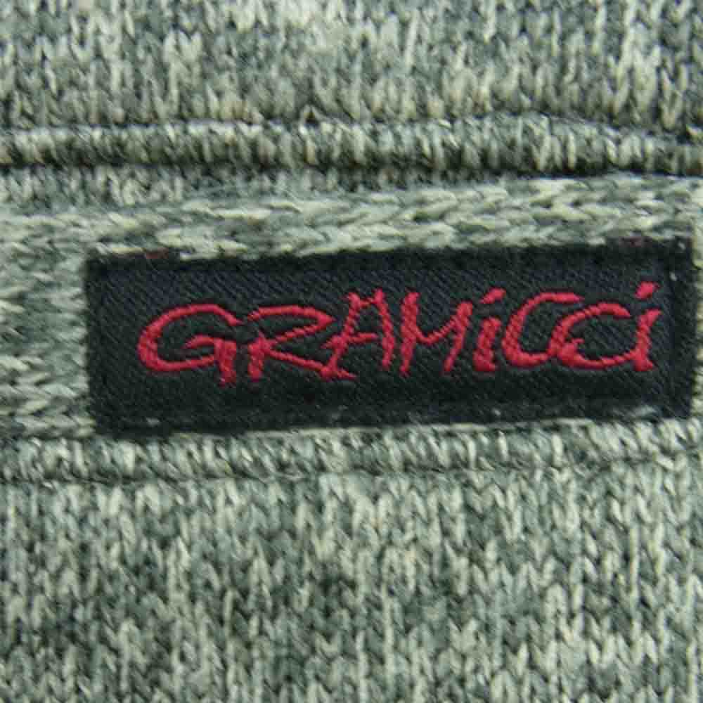 グラミチ GUP-18F016 Bonding Knit Fleece Narrow Rib Pants ボンディング ニットフリース ナロー リブ パンツ グレー系 M【中古】