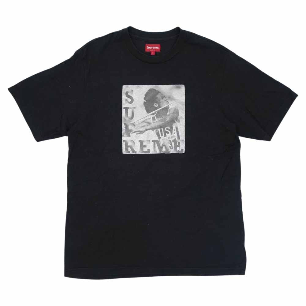 Supreme シュプリーム 20SS Javelin Label S/S Top Tee ジャベリン ラベル Tシャツ 半袖 ブラック系 S【中古】