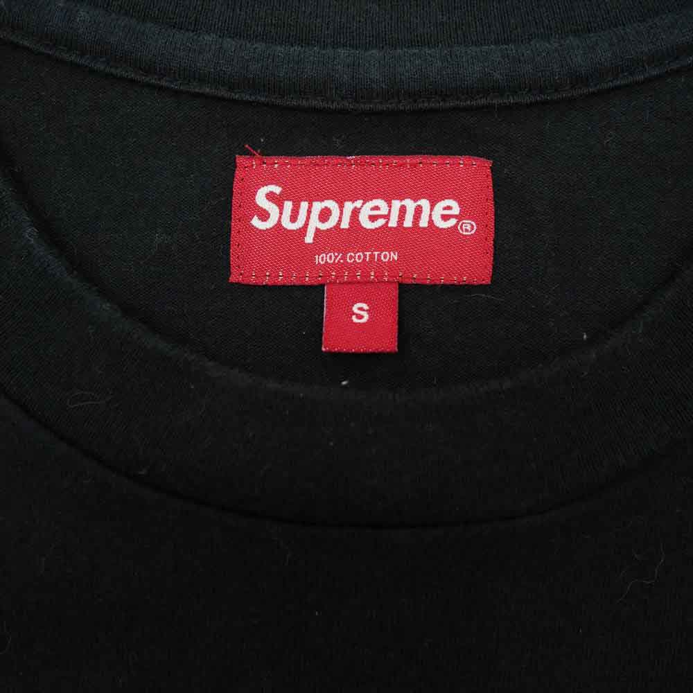 Supreme シュプリーム 20SS Javelin Label S/S Top Tee ジャベリン ラベル Tシャツ 半袖 ブラック系 S【中古】