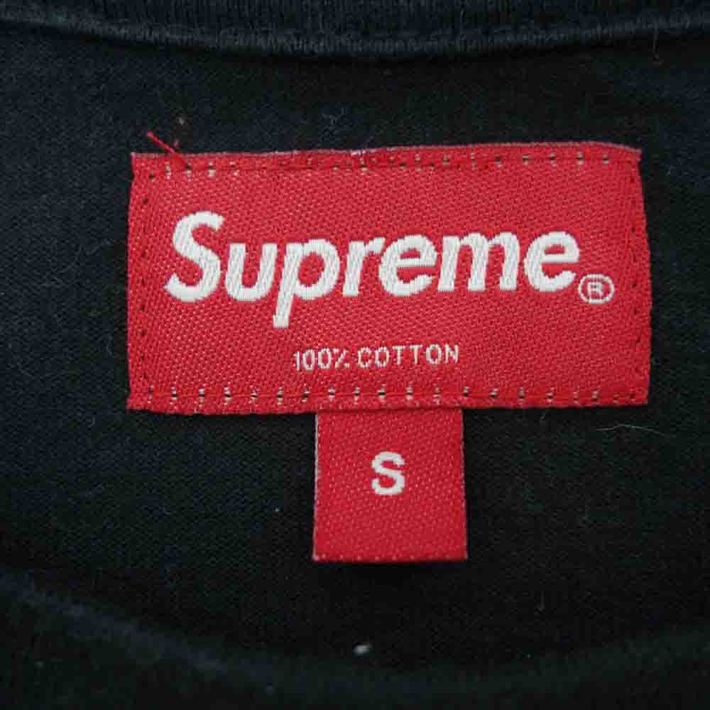 Supreme シュプリーム 20SS Javelin Label S/S Top Tee ジャベリン ラベル Tシャツ 半袖 ブラック系 S【中古】