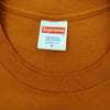 Supreme シュプリーム 21AW Bed Tee ベット Tシャツ 半袖 アンバー系 S【美品】【中古】