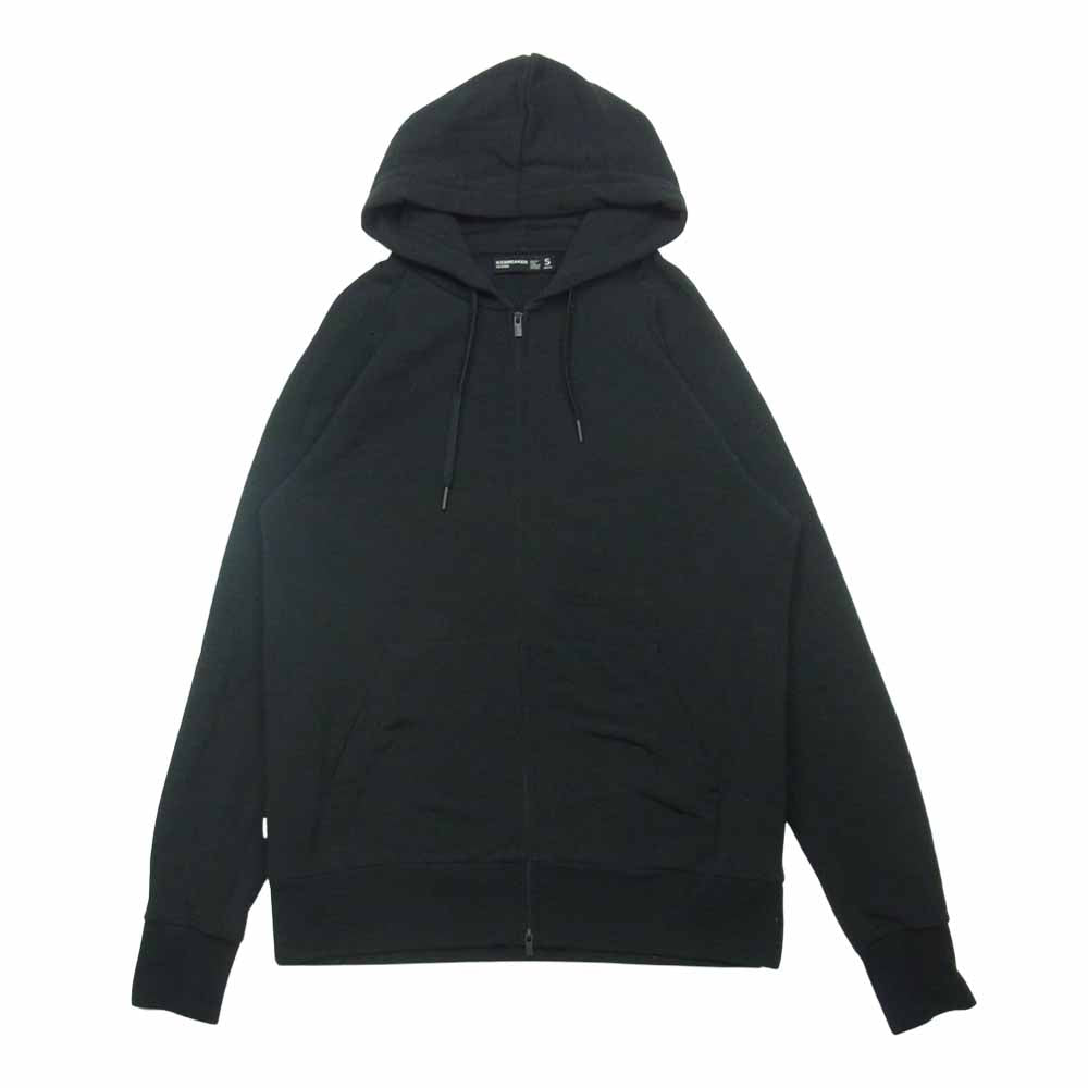 アイスブレーカー IA51781 REAL FLEECE PARKA リアル フリース パーカー ジャケット ブラック系 S【中古】