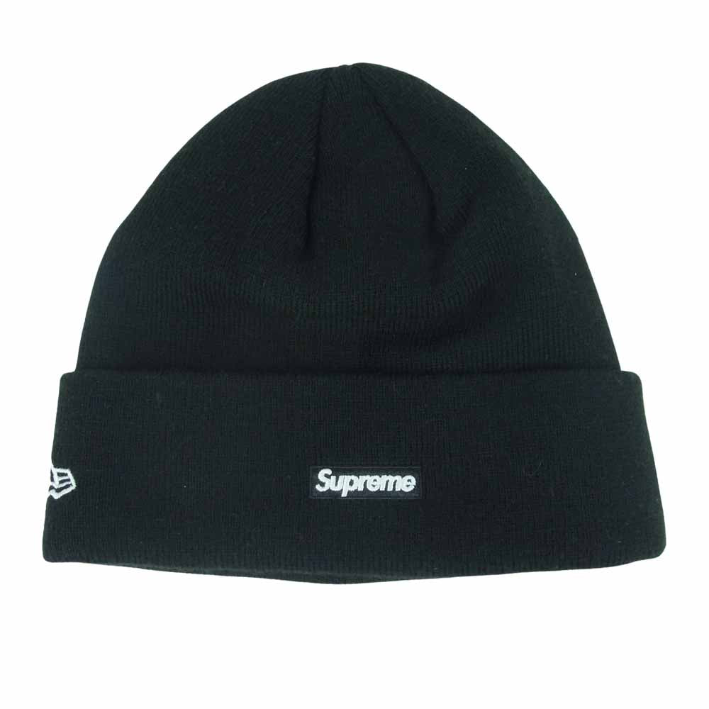 Supreme シュプリーム 20AW New Era S Logo Beanie ニューエラ S ロゴ ビーニー 帽子 中国製 ブラック系【中古】