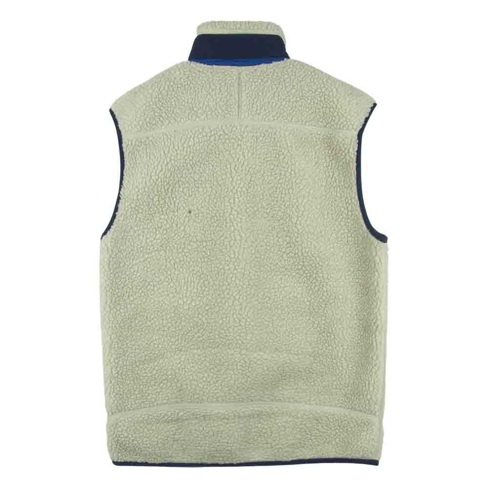 patagonia パタゴニア 17AW 23048 クラシック レトロ X フリース ベスト ポリエステル ベトナム製 オフホワイト系 S【中古】