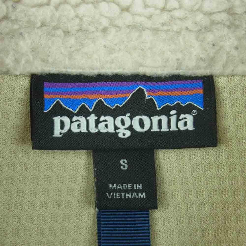 patagonia パタゴニア 17AW 23048 クラシック レトロ X フリース ベスト ポリエステル ベトナム製 オフホワイト系 S【中古】