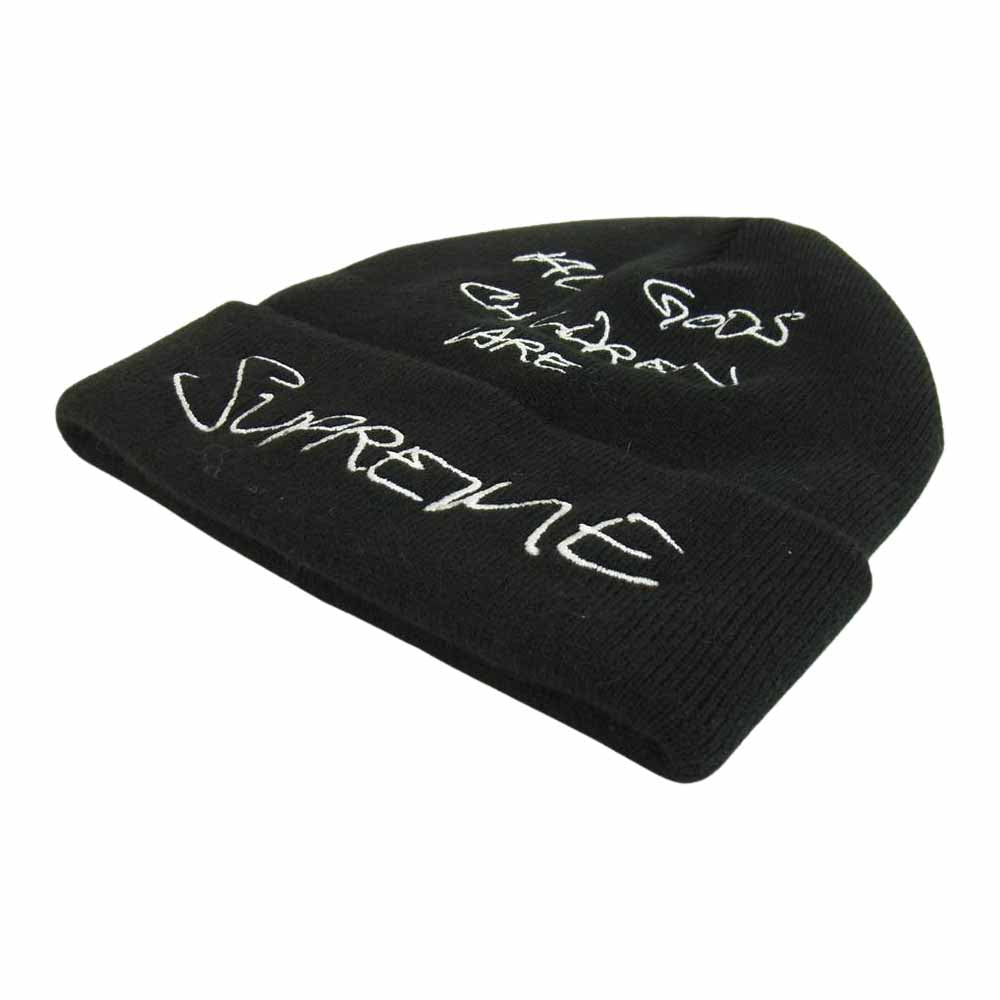 Supreme シュプリーム 22SS God's Children Beanie ゴッド チルドレン ビーニー ブラック ブラック系【中古】