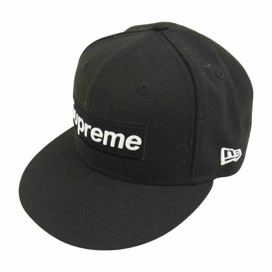 Supreme シュプリーム 20AW ×New Era World Famous Box Logo ニューエラ ワールドフェイマス キャップ ブラック系 59.6cm【中古】