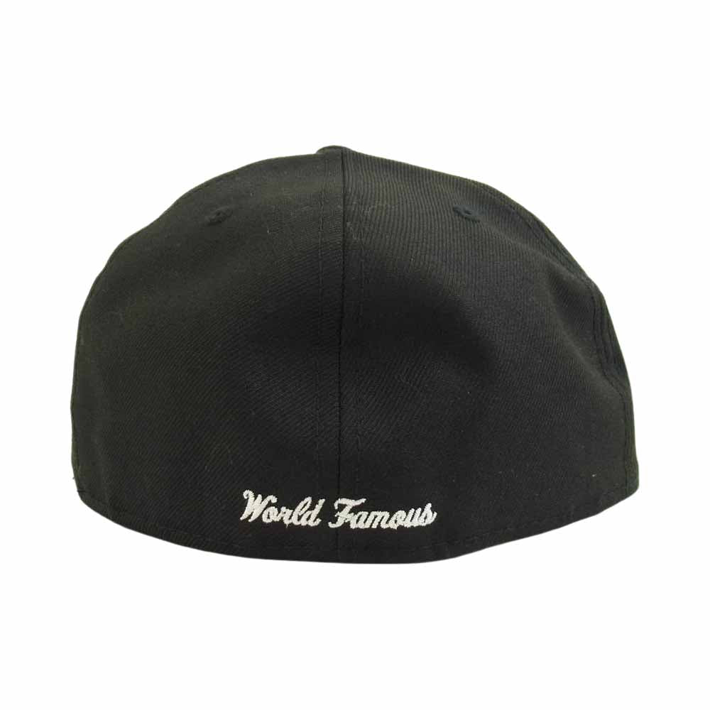 Supreme シュプリーム 20AW ×New Era World Famous Box Logo ニューエラ ワールドフェイマス キャップ ブラック系 59.6cm【中古】