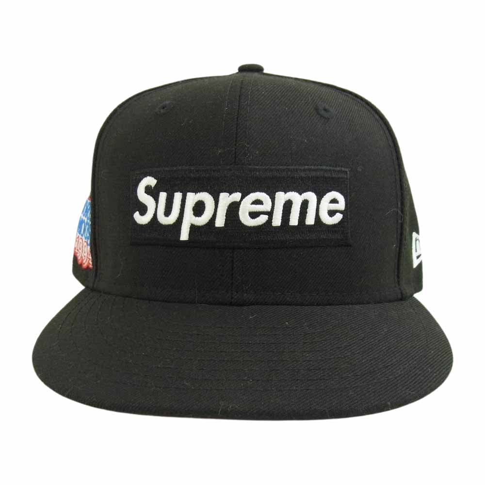Supreme シュプリーム 20AW ×New Era World Famous Box Logo ニューエラ ワールドフェイマス キャップ ブラック系 59.6cm【中古】