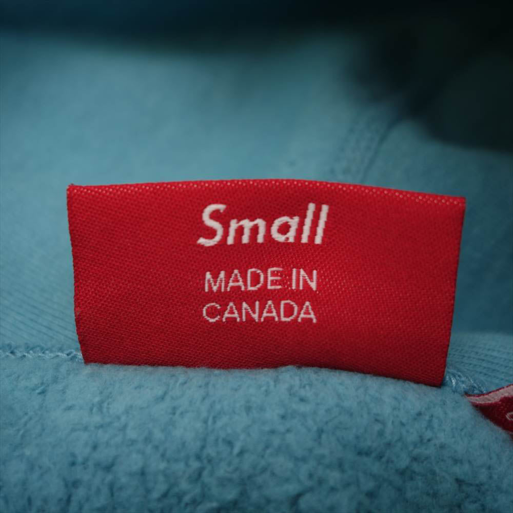 Supreme シュプリーム 21AW Arabic Logo Hooded Sweatshirt アラビック ロゴ スウェット パーカー ブルー系 S【中古】