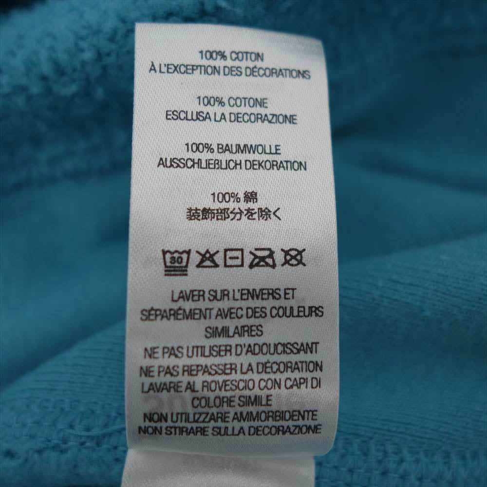 Supreme シュプリーム 21AW Arabic Logo Hooded Sweatshirt アラビック ロゴ スウェット パーカー ブルー系 S【中古】