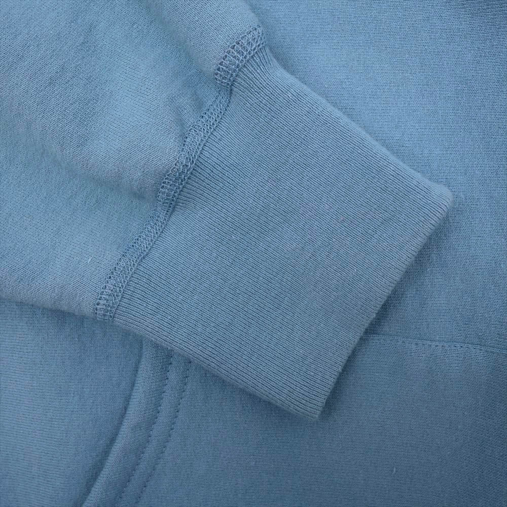 Supreme シュプリーム 21AW Arabic Logo Hooded Sweatshirt アラビック ロゴ スウェット パーカー ブルー系 S【中古】