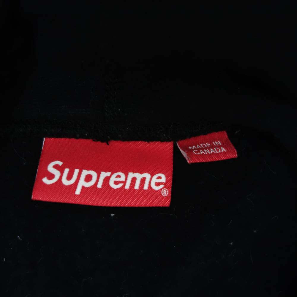 Supreme シュプリーム 20AW S Logo Hooded Sweatshirt Sロゴ スウェット プルオーバー パーカー ブラック系 S【中古】