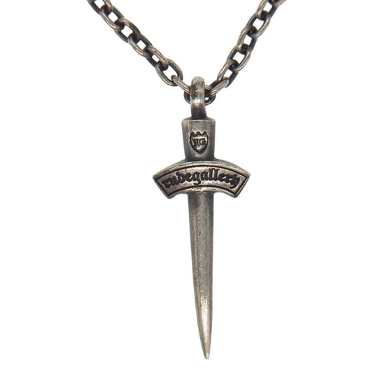 RUDE GALLERY ルードギャラリー ダガー ネックレス シルバー系【中古】