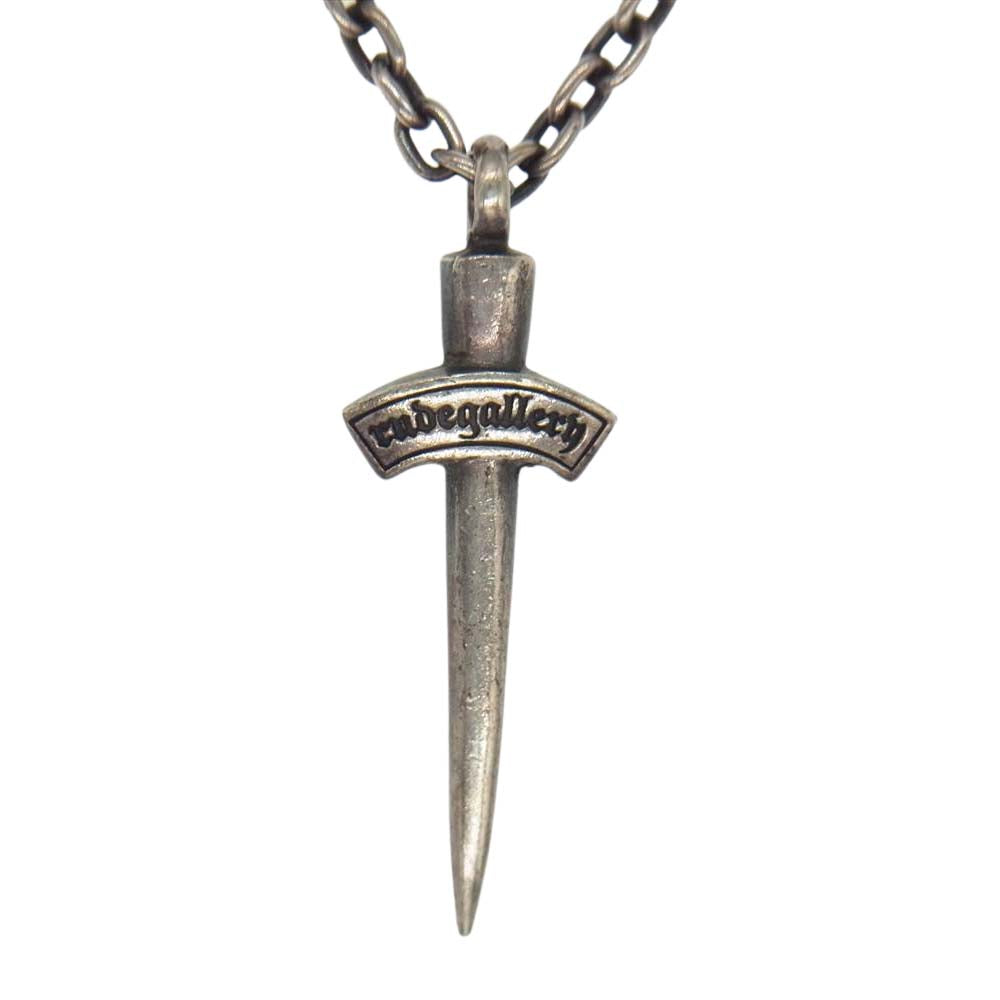 RUDE GALLERY ルードギャラリー ダガー ネックレス シルバー系【中古