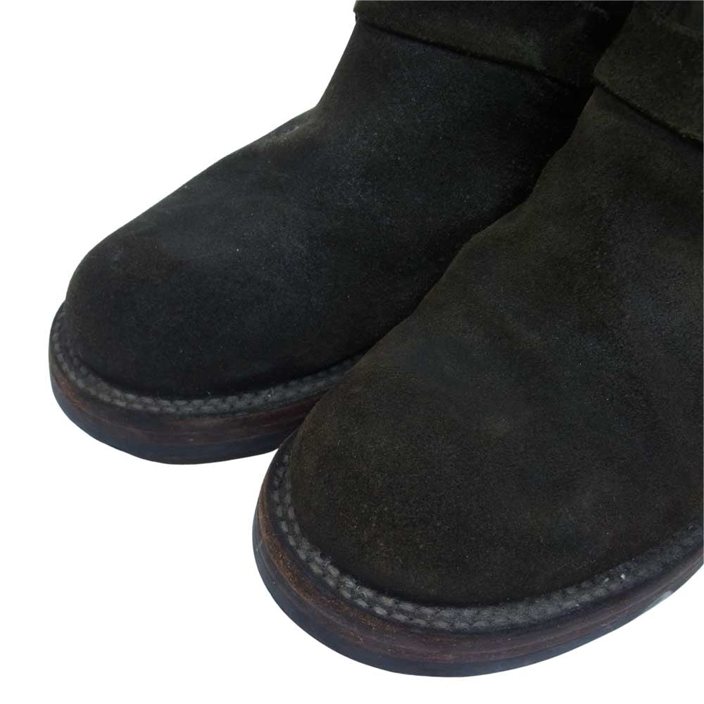 LOST CONTROL ロストコントロール 957 SUEDE ENGINEER BOOTS スエード