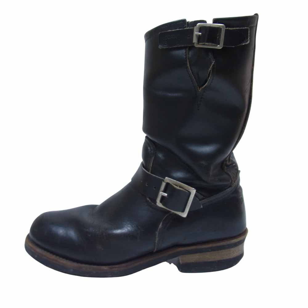 RED WING レッドウィング 90s 2268 PT91 ENGINEER BOOTS エンジニアブーツ ブラック系 8D【中古】