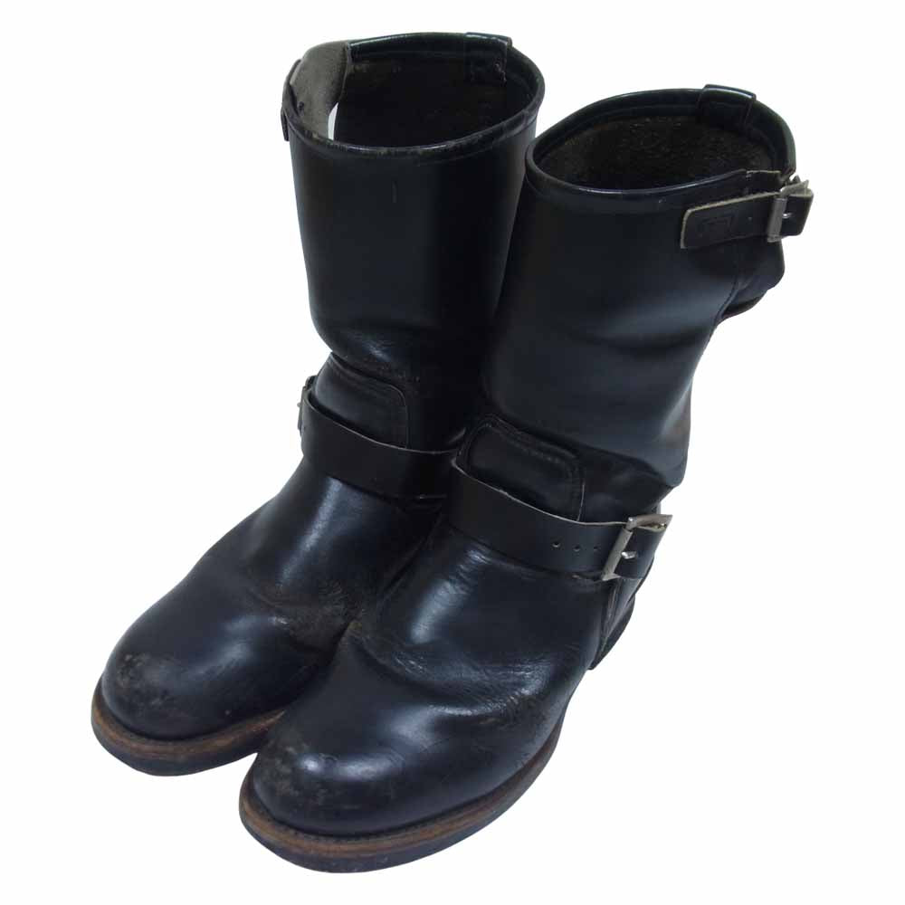 RED WING レッドウィング 90s 2268 PT91 ENGINEER BOOTS エンジニアブーツ ブラック系 8D【中古】