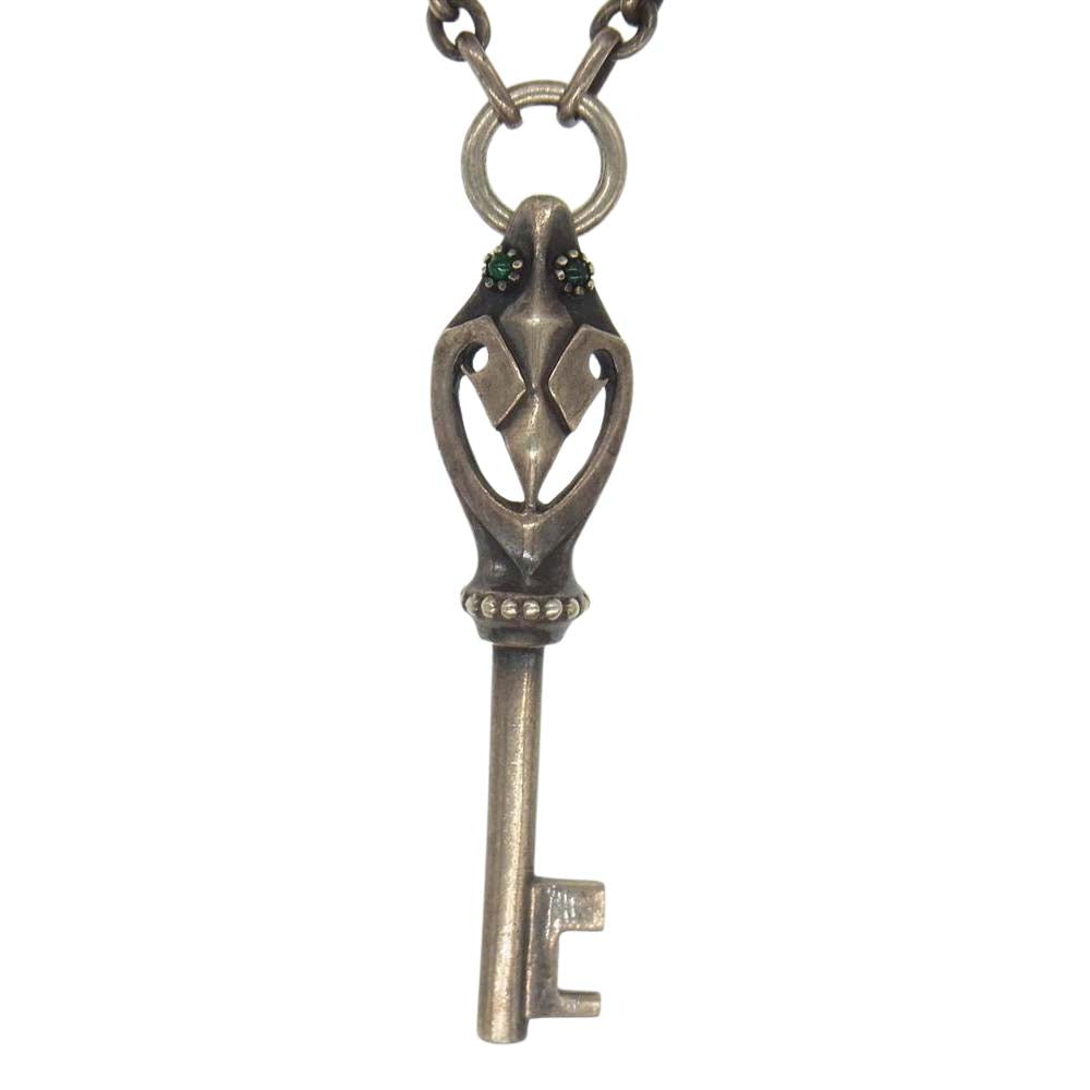 Celt&Cobra ケルト&コブラ スネーク キー ネックレス シルバー系【中古】