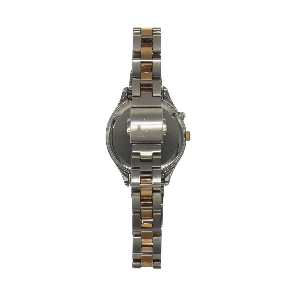 SEIKO セイコー SSVV012 LUKIA ルキア ソーラー 電波 ウォッチ 腕時計 シルバー系 ゴールド系【中古】