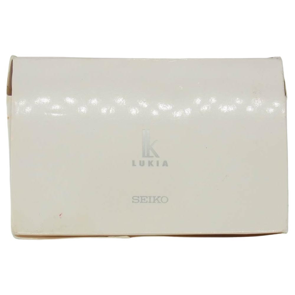 SEIKO セイコー SSVV012 LUKIA ルキア ソーラー 電波 ウォッチ 腕時計 シルバー系 ゴールド系【中古】