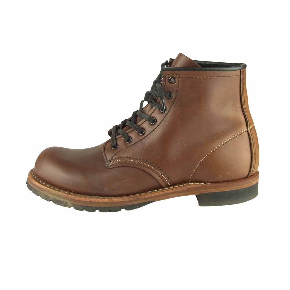 RED WING レッドウィング 9016 BECKMAN BOOT ベックマン ワークブーツ プレーントゥ ブーツ ブラウン系 25.5cm【中古】