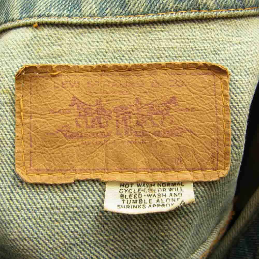 Levi's リーバイス ヴィンテージ 60s 刻印526 BIGE 70505 4th デニム ジャケット インディゴブルー系【中古】