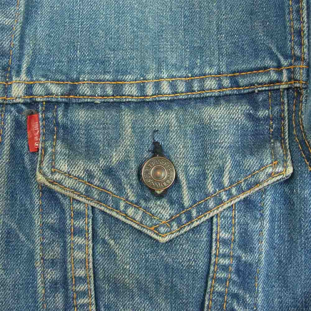 Levi's リーバイス ヴィンテージ 60s 刻印526 BIGE 70505 4th デニム ジャケット インディゴブルー系【中古】
