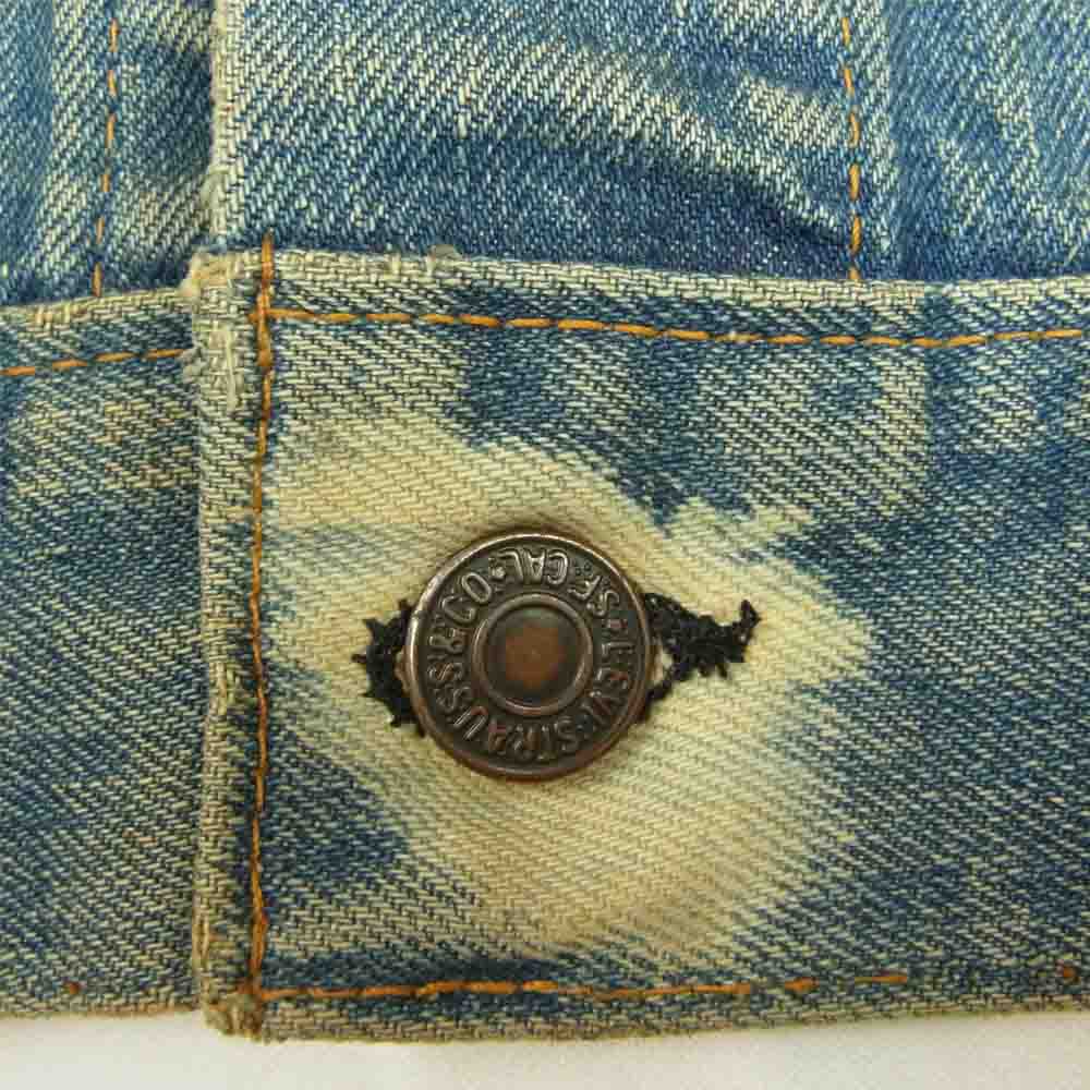 Levi's リーバイス ヴィンテージ 60s 刻印526 BIGE 70505 4th デニム ジャケット インディゴブルー系【中古】