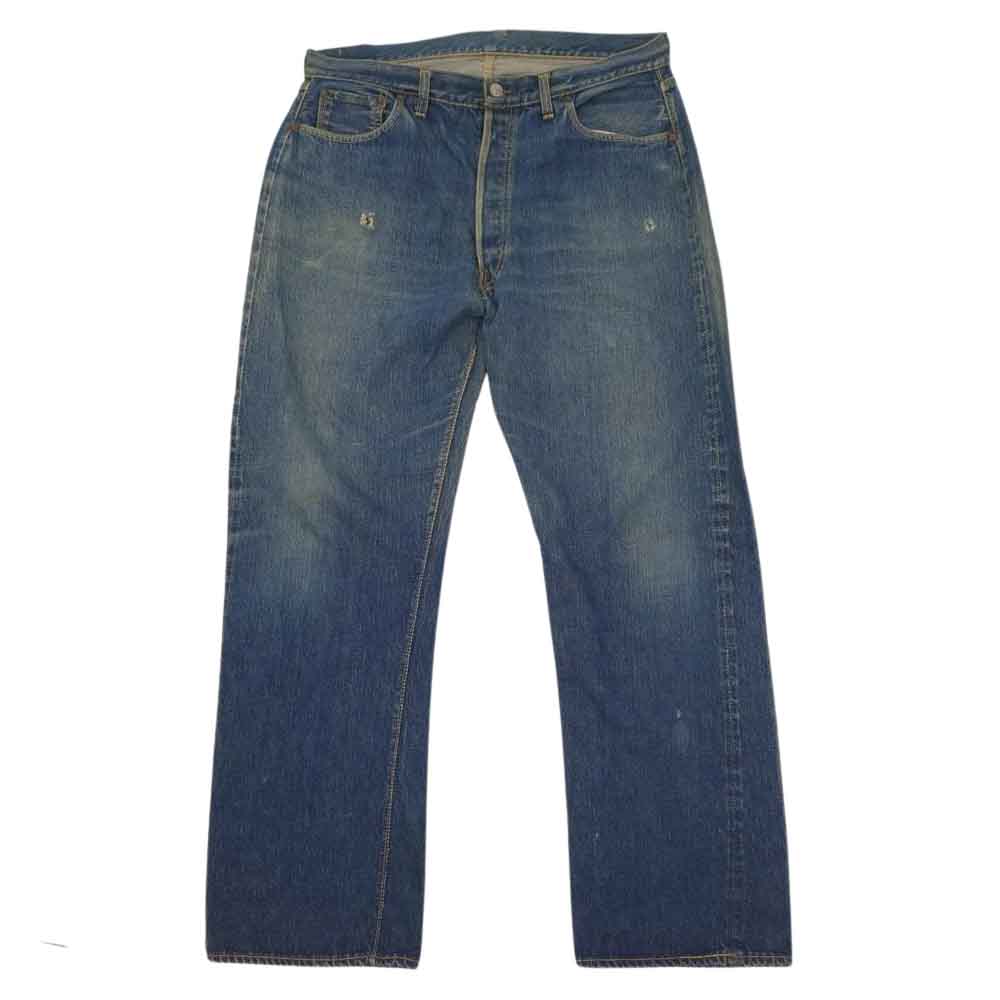 Levi's リーバイス ヴィンテージ オリジナル 501XX 両面均等V 刻印ツメ デニム パンツ インディゴブルー系【中古】