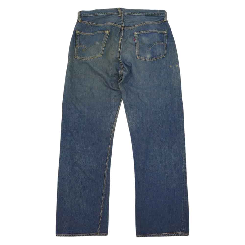 Levi's リーバイス ヴィンテージ オリジナル 501XX 両面均等V 刻印ツメ デニム パンツ インディゴブルー系【中古】