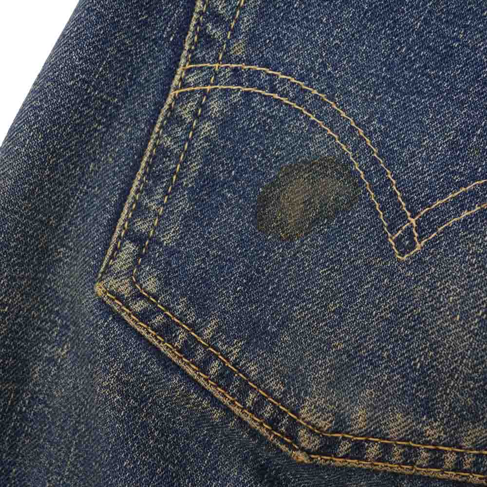 Levi's リーバイス ヴィンテージ オリジナル 501XX 両面均等V 刻印ツメ デニム パンツ インディゴブルー系【中古】